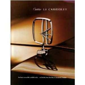  1979 CADILLAC DEVILLE LE CABRIOLET Sales Folder Piece 