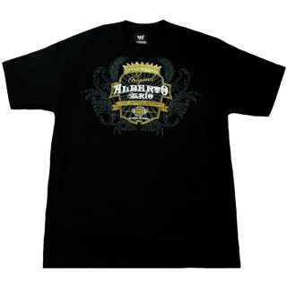 Alberto Del Rio WWE Authentic Black T shirt  