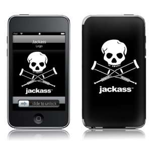  Jackass Skull and Crutches Device Skin (iTouch 2G/3G 