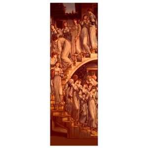  The Golden Stairs, 1880 by Edward Burne Jones. Size 18.00 