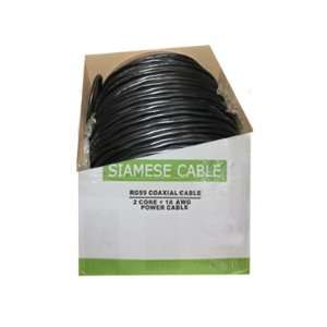 ScanSys CBO 10B DB OUTDOOR SIAMESE CABLE, 95% RG59 COAX + 18/2 POWER 