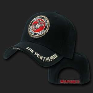 Black United States US Marines Official Cap Caps Hat SL  