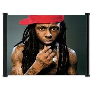  Lil Wayne Rapper Fabric Wall Scroll Poster (21x16 