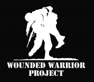Wounded Warrior Project Vinyl Sticker Decal Any Color  