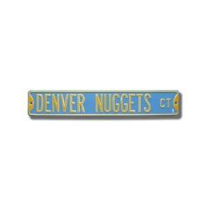  Denver Nuggets Authentic Street Sign   Denver Nuggets One 