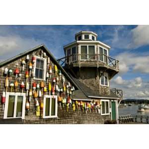  Lobster Buoys in Barnard, Maine, USA by Jerry Ginsberg 