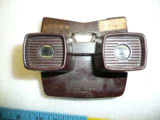 View Master 3 Dimensional Viewer bakelite with box old  