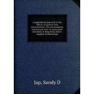   in long term, buyer supplier relationships Sandy D Jap Books