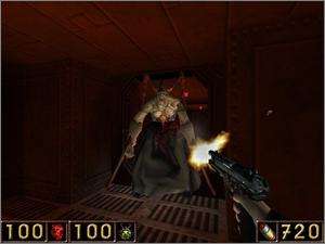   The Chosen PC CD dark cult worship horror FPS gunslinger shooter game