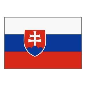  Slovakia Flag Polyester 2 ft. x 3 ft.