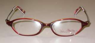 VERA BRADLEY 3005 WOMENS Rx Eyeglass Frame W/ CASE RED  