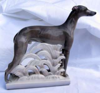 Royal Copenhagen Denmark Art Deco Greyhound Dog Figurine 3017  