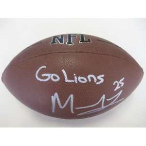   FIGHTING ILLINI,SIGNED NFL FOOTBALL WITH PROOF + COA 