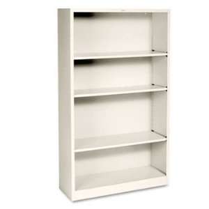  New   Metal Bookcase, 4 Shelves, 34 1/2w x 12 5/8d x 59h 