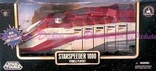   STARSPEEDER 1000 PLAYSET DISNEY Huge STAR TOURS STAR WARS figures