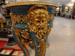 GREAT BRONZE HAND PAINTED SMALL TABLE STAND JS4183 33  