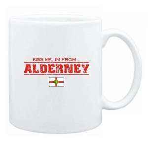 New  Kiss Me , I Am From Alderney  Mug Country 