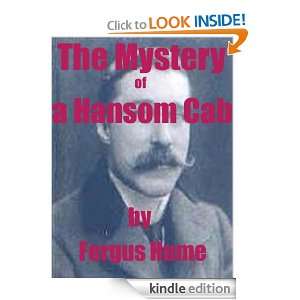 The Mystery of a Hansom Cab ( Annotated) Fergus Hume   