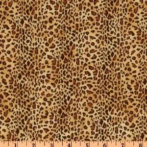  44 Wide Wild Style Cheetah Tan Fabric By The Yard Arts 