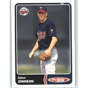  2003 Topps Total #269 Adam Johnson   Minnesota Twins 