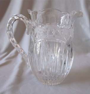 Available for purchase is a 32 ounce pitcher by Oneida Crystal in the 