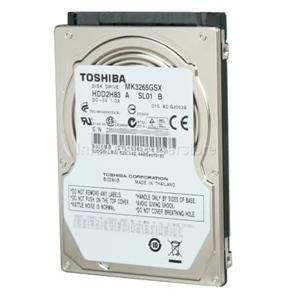 Toshiba MK3276GSX 320GB 5400RPM 8M 2.5 SATA Hard Drive  