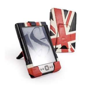   & Stand with screen protector for Kindle 4 / Kobo Touch   Union Jack
