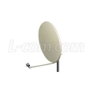  5.1 GHz to 5.8 GHz Broadband Offset Solid Parabolic Dish 