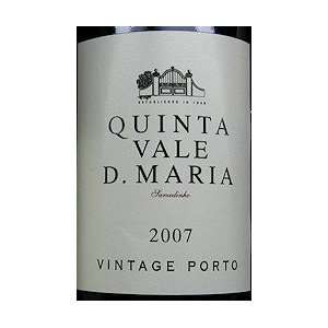  2007 Quinta Do Vale D. Maria Vintage Port 750ml Grocery 