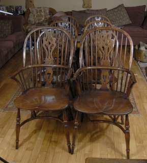 Windsor Kitchen Dining Chairs English Set Diners  