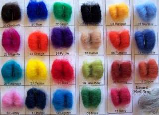 Ashford Corriedale Wool Roving 1/2 oz. Wet Dry Felting  