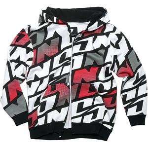   Industries Youth Quasar Zip Up Hoodie   Youth X Large/Red Automotive