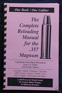 357 Magnum Reloading Manual LOADBOOK USA  