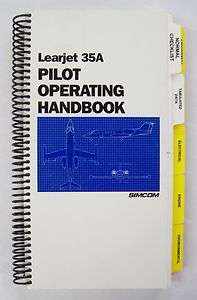 SIMCOM Learjet 35A Pilot Operating Handbook  
