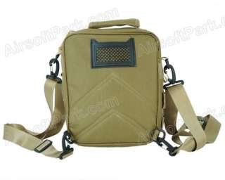 12 Molle Laptop Computer 3 in 1 Carrying Case   Tan  