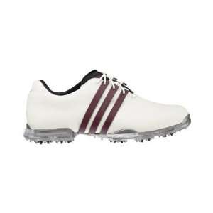  Adidas adiPure Golf Shoes White/Brown/Black Wide 15 