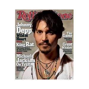  Johnny Depp   Poster   Rolling Stone Magazine Cover(size 