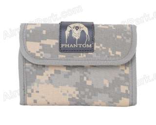 Army Wallet Trifold Tactical Military Style W/Hook   ACU  