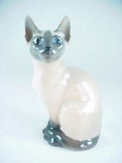 LG Royal Copenhagen Th.Madsen SIAMESE CAT Figurine 3821  