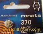 Renata 370   SR920W Watch Battery Batteries