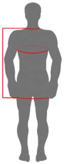 Blouse Length Measure along the back, from the bottom of the neck to 