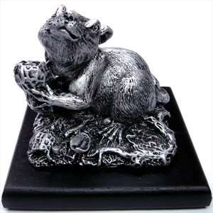  Pewter Replica Rat Zodiac Enhancer 