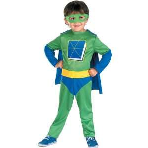 Lets Party By Disguise Inc Super Why Toddler / Child Costume / Green 