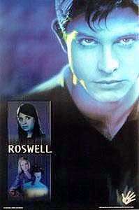 ROSWELL*TV SHOW* MAX, LIZ, MICHAEL & ISABEL POSTER*LAST  