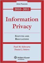   2010 2011, (0735594015), Paul M. Schwartz, Textbooks   