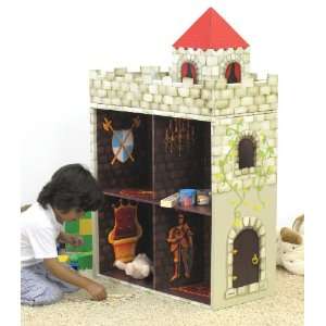  Cardboard Castle Bookcase