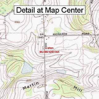  USGS Topographic Quadrangle Map   Caton, New York (Folded 