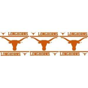  Texas UT Longhorns 1 Roll 15ft Wall Paper Border Sports 