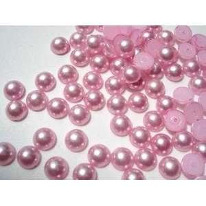   Half Pearls Embellishment (B78 1cm Pink) Wholesale 