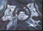 WOLF GATE Wolves Matted 8X10 Art Card JODY BERGSMA